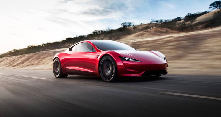 Tesla Roadster © Tesla