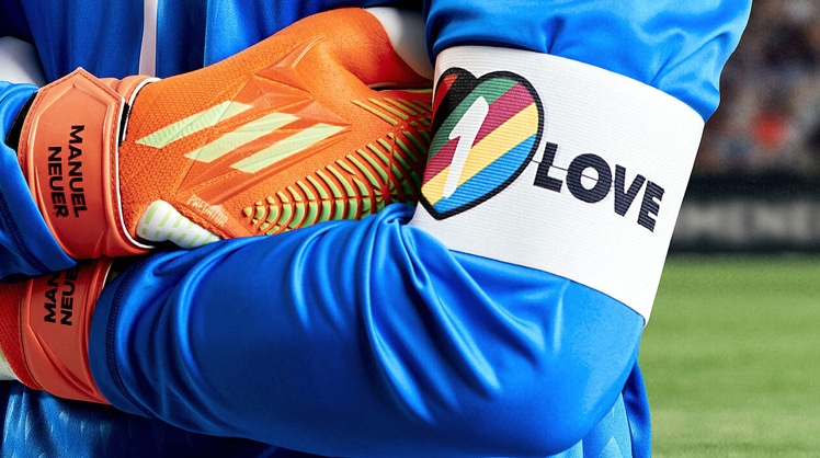 Manuel Neuer wird die "One Love"-Binde nicht tragen. © DFB
