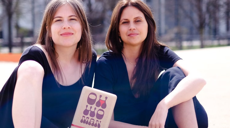 Die Gründerinnen des Designstudios "Oh Woman": Stephanie Renz und Tania Hernández. © Diana Weidmann