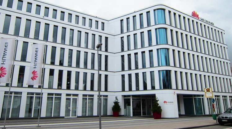 Aktuell ist in Düsseldorf die Westeuropagesellschaft von Huawei beheimatet. © Kalligraf/CC BY-SA 4.0