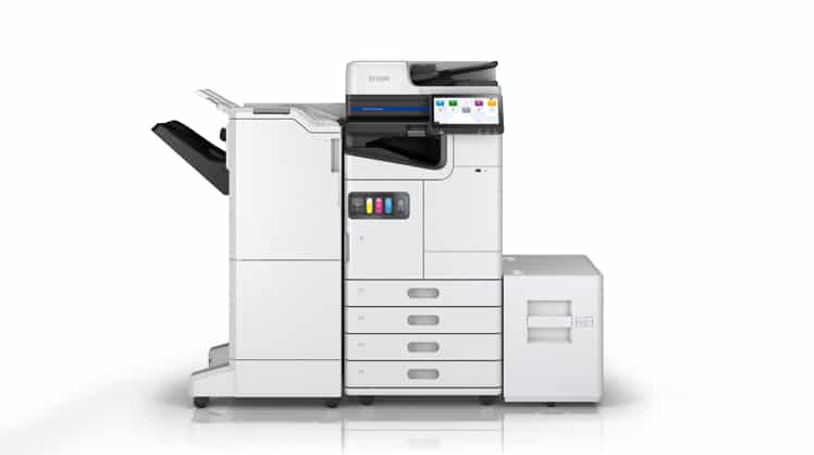 Epson hat kürzlich den "WorkForce Enterprise AM"-Drucker vorgestellt. Ein Tintenstrahldrucker, der bis zu 60 Seiten pro Minute schafft. © Epson