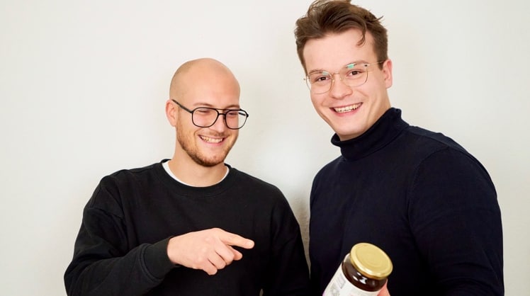 Die EatPlants-Gründer und Kindheitsfreunde Sebastian Bentele und Benedikt Rapp © EatPlants