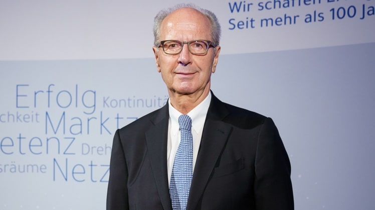 Der alte neue Präsident der Deutschen Handelskammer in Österreich: Hans Dieter Pötsch. © DHK/Martina Draper