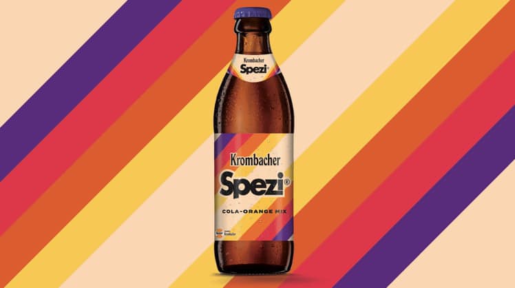 Unter dem Motto "Spezi meets Krombacher" stellen die beiden Marken ihre Kooperation vor © Krombacher Brauerei GmbH & Co
