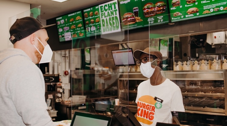 Vor gut einem Jahr hat das weltweit erste Plant-based Burger-King-Restaurant in Köln eröffnet. © Burger King