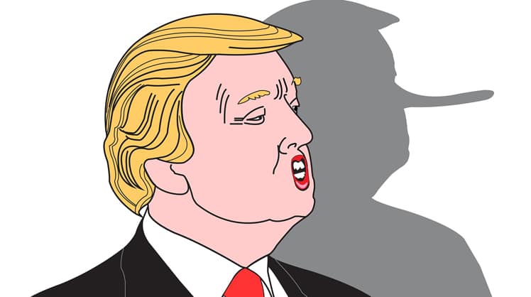 Trump und seine lange Nase: Lügen über Wahlbetrug hallen nach. © Lisette Brodey/Pixabay
