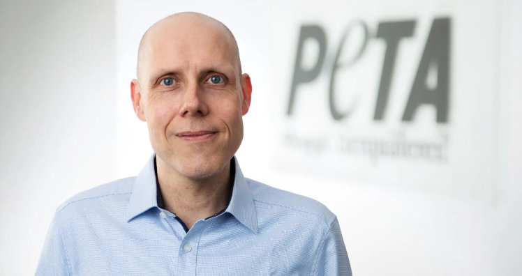 Daniel Cox, Teamleiter Kampagnen bei der Tierrechtsorganisation PETA © PETA Deutschland e.V