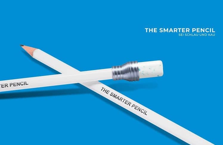 The Smarter Pencil - Sei schlau und kau! 
Bildrechte:Mars GmbH Fotograf:RCOM Studios GmbH