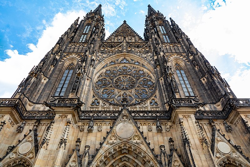 Der prachtvolle Veitsdom in der Prager Burg