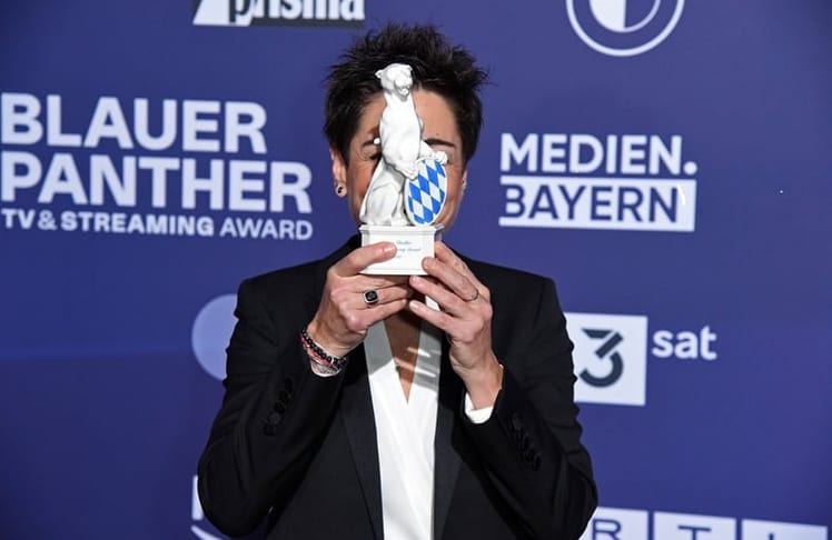 Ehrenpreis des Bayerischen Ministerpräsidenten geht an Dunja Hayali.
Foto: Foto: BrauerPhotos / F.Seidel