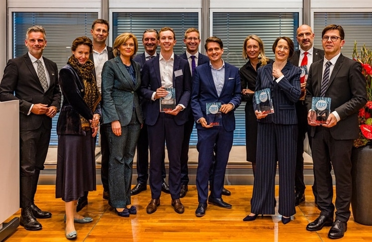 Die Gewinner des Mittelstandspreis der Medien in Frankfurt.
2023 © Mittelstandspreis der Medien

