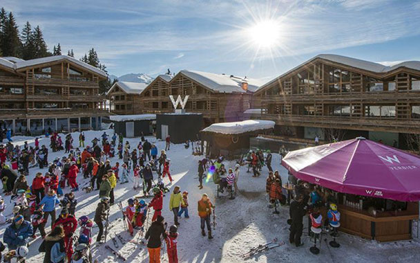 Hier trifft sich der Jet Set zum Aprés Ski © Marriott Hotels