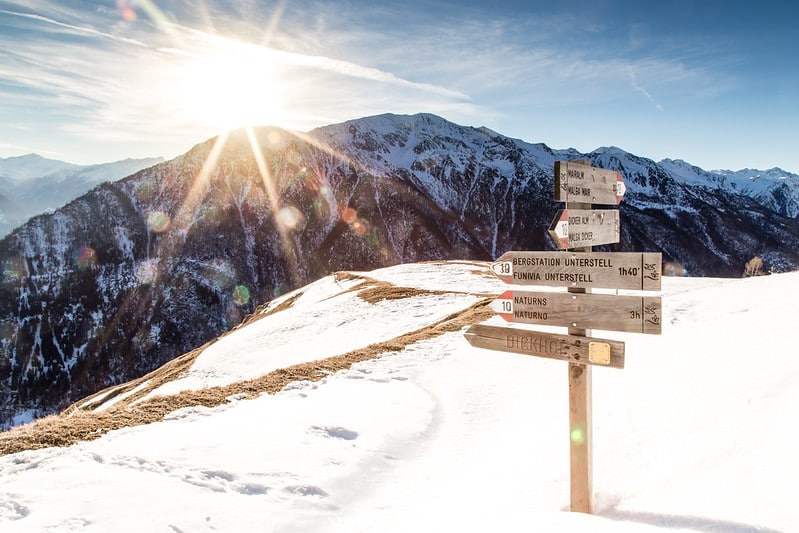 Im Schnalstal in Südtirol werden weiße Weihnachten wahr. © Flickr Klaus Huber