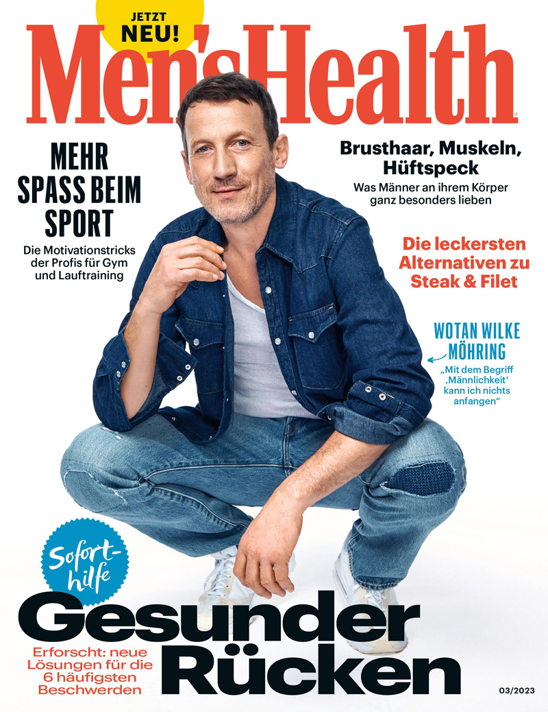 Das Cover der neuen "Men's Health"