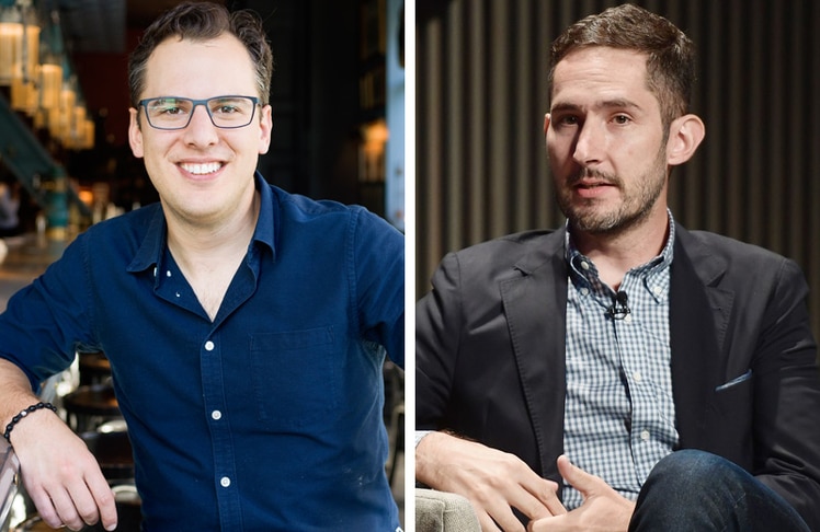 Mike Krieger und Kevin Systrom © Christopher Michel/Geraathanasiadis/CC BY SA 4.0