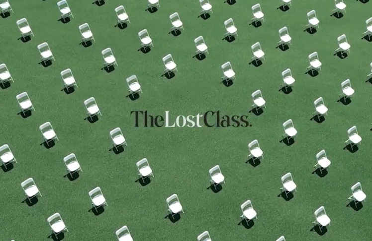 Die Kampagne "The Lost Class" von Change The Ref war laut WARC die weltweit meistausgezeichnete in 2022. © Change The Ref