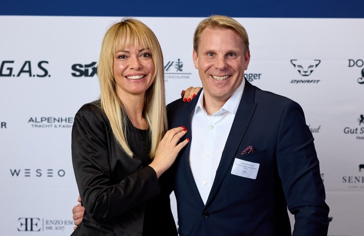 Firmenherz-CEO Tanja Röder und Premium-Leaders-Club-Chef Alexander Schungl © Premium Leaders Club