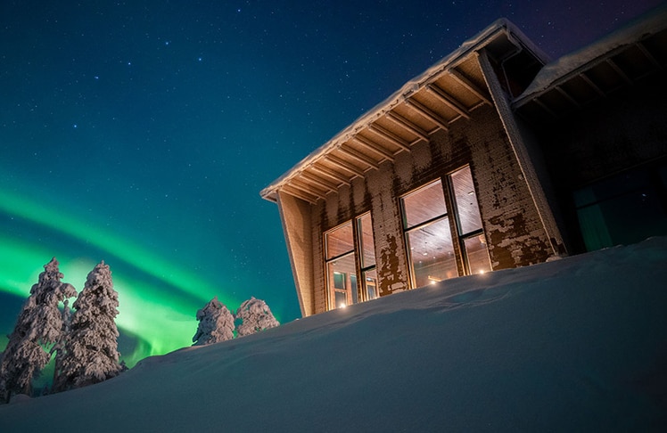 Eine Nacht im "Octola" in Lappland schlägt mit 12.000 Euro pro Nacht zu Buche. © Octola