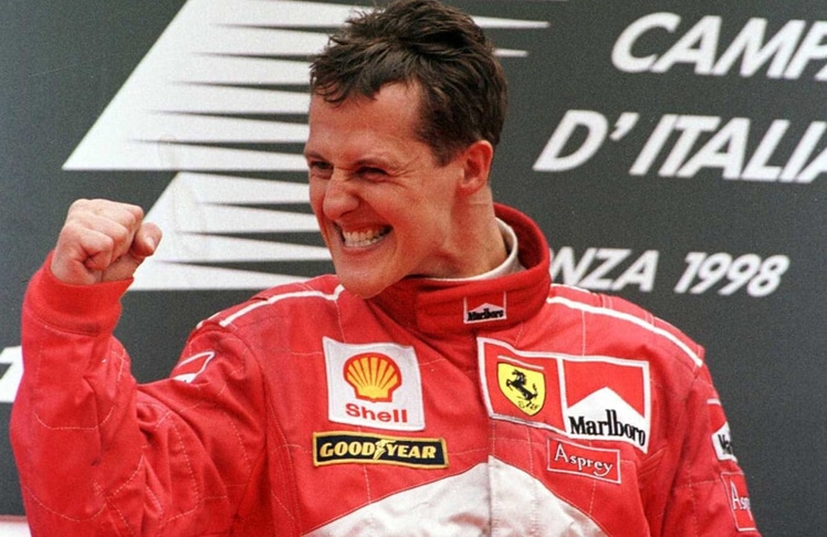 Michael Schumacher © Michael Cooper/Allsport/CC0 1.0