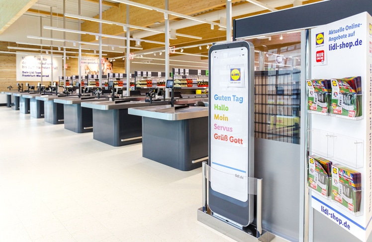 Werbekunden der GroupM profitieren durch die Kooperation vom direkten First-Mover-Zugriff auf neue Retail-Media-Lösungen in Lidl- und Kaufland-Supermärkten. © Lidl