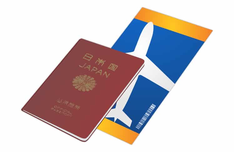 Der japanische Reisepass ermöglicht es seinen Besitzern in 193 Länder visafrei einzureisen. © Free-SVG/CC0