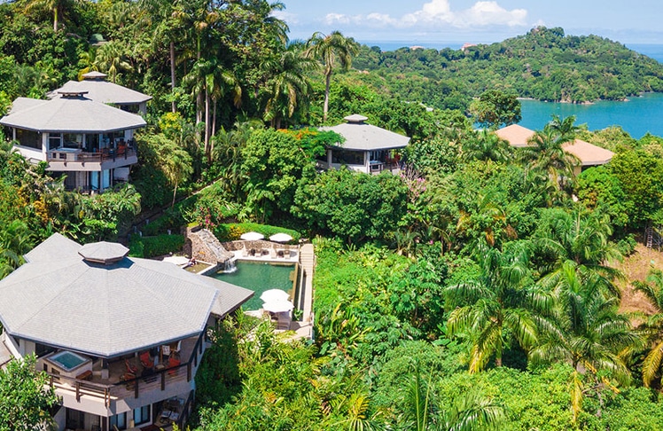 Das "Tulemar Resort" im Regenwald von Costa Rica. © The Tulemar Resort Hotel