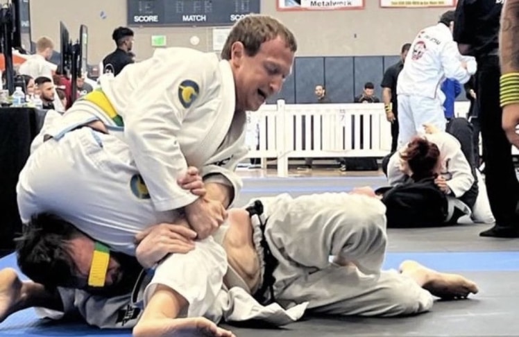 Mark Zuckerberg machte bei seinem ersten Jiu-Jitsu-Turnier keine schlechte Figur. © Zuck