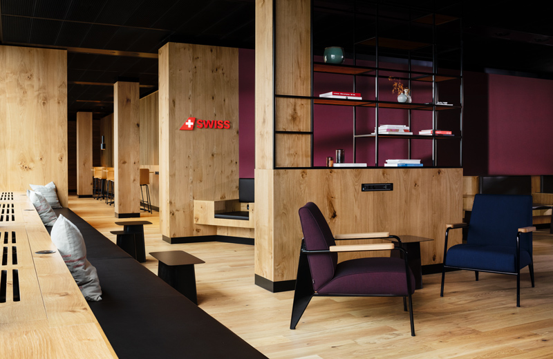 Swiss First Class Lounge am Flughafen Zürich