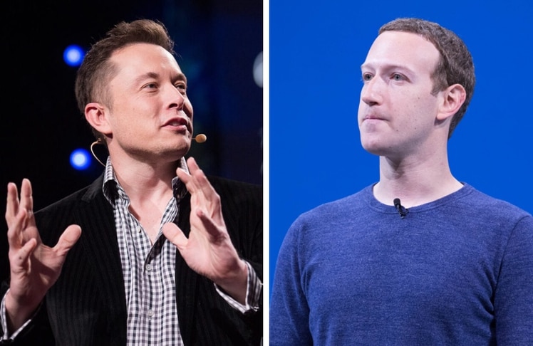 Elon Musk und Mark Zuckerberg wollen sich gegenseitig die Fresse polieren. © James Duncan Davidson/Anthony Quintano