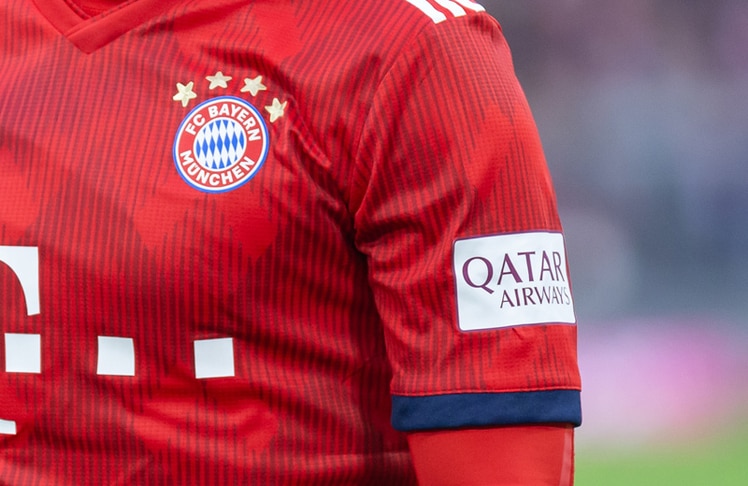 Gehen in Zukunft getrennte Wege: Der FC Bayern und sein Ärmelsponsor Qatar Airways. © Steffen Prößdorf