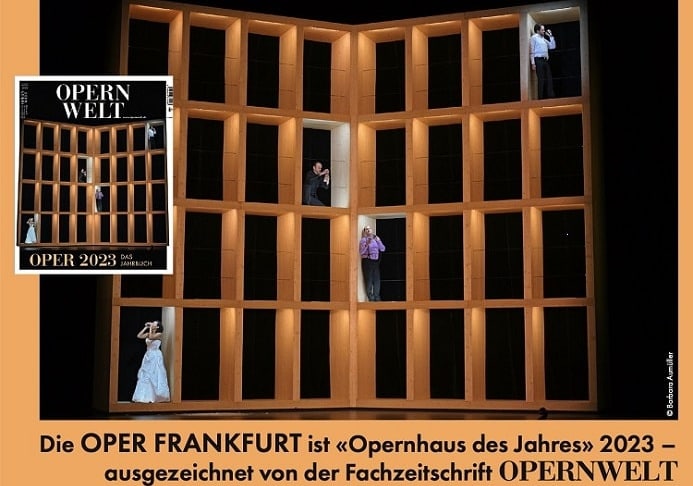 Oper Frankfurt: Siebenmal in Folge 'Opernhaus des Jahres' - Die Erfolgsgeschichte setzt sich fort. © Der Theaterverlag