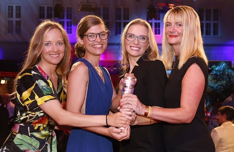 2022 gab es den Deutschen Gründerpreis u.a. für Tatjana Kiel und die von ihr ins Leben gerufene Hilfsaktion #WeAreAllUkrainians. 
Fotografin: Franziska Krug