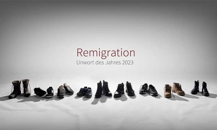 Bild aus einer Vernisage zum Unwort des Jahres, die am am 07. März im Designhaus in Darmstadt stattfindet (Bildquelle: Unwort des Jahres)