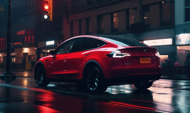 Ob es der Tesla im Vorjahr wieder in die Top Ten geschafft hat? © Pixeid.com, Ralph (KI)
