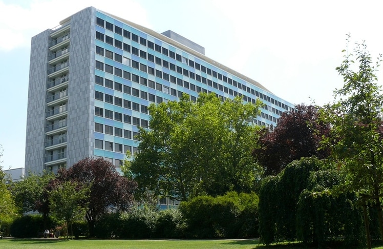Der Sitz des Statistischen Bundesamts in Wiesbaden (Bildrechte: Destatis)