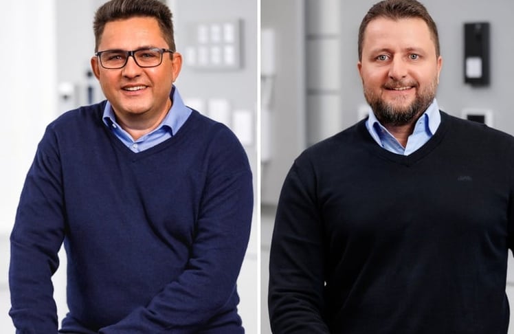 Ralf Rieke und Rainer Sander bilden neue strategische Doppelspitze im Vertrieb von COMELIT Group S.p.A.
Foto: Comelit