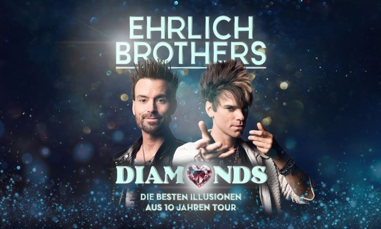 Ehrlich Brothers präsentieren "Diamonds": Beste Illusionen live in Frankfurt und Stuttgart 2024. © Christian_Bussel_Seidel