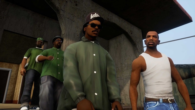Download-Platzhirsch: Kein Game auf Netflix war so beliebt wie die "Definitive Edition" von "GTA: San Andreas" (Bildrechte: Rockstar Games)