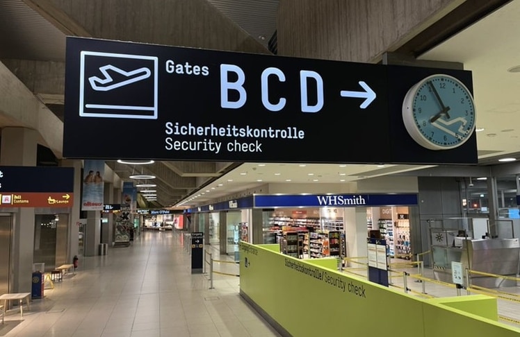 Auffällig wenig Betrieb am Flughafen Köln / Bonn (Bild: X / Airport CGN)