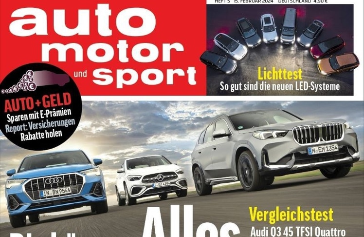 BEST CARS Leserwahl 2024: Ein Blick auf die Sieger und Trends der Automobilbranche in der neuesten Ausgabe von auto motor und sport (5/2024). 
© Motor Presse Stuttgart