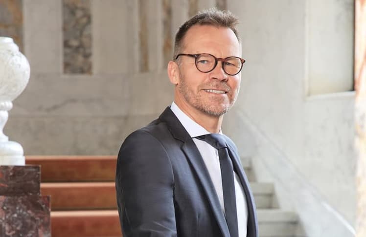 Dirk Engehausen ist neuer Aufsichtsratsvorsitzender der Faber-Castell AG.

Bildrechte:Faber-CastellFotograf:Faber-Castell
