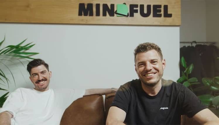 Die Mindfuel-Gründer Nadiem von Heydebrand und Maximilian Könnings © Mindfuel, Hubert Neufeld