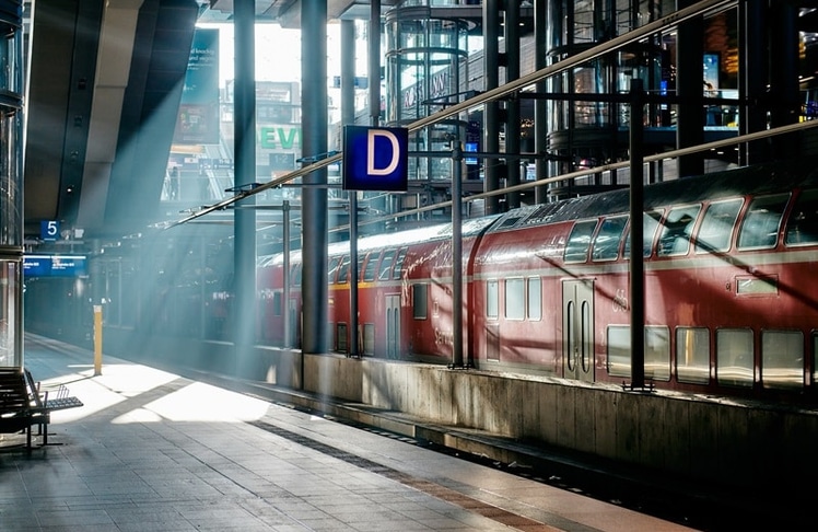 Stille in der Hauptstadt: Auswirkung des GDL-Streiks am Berliner Hauptbahnhof im Januar (Bild: Deutsche Bahn)