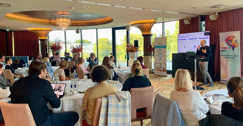 Eindruck von der zweiten Ausgabe des PR Tech Day (BIld: Observer)