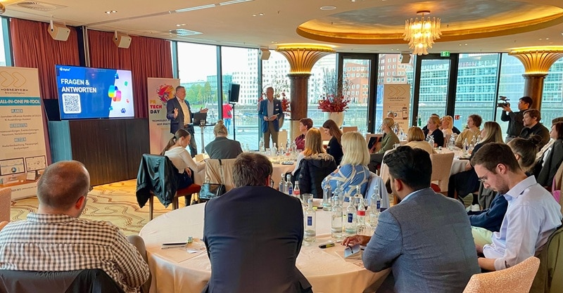 Eindruck von der zweiten Ausgabe des PR Tech Day (BIld: Observer)