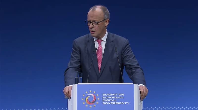 Friedrich Merz am Dienstag in Berlin (Bild: Screenshot / Bundesministerium für Digitalisierung und Staatsmodernisierung) Friedrich Merz am Dienstag in Berlin (Bild: Screenshot / Bundesministerium für Digitalisierung und Staatsmodernisierung)
