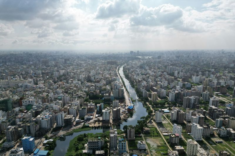 Dhaka belegt laut aktuellem UN-Bericht Platz zwei im Ranking der größten Städte weltweit – hinter Jakarta und vor Tokio. © Msi Sakib/Unplash