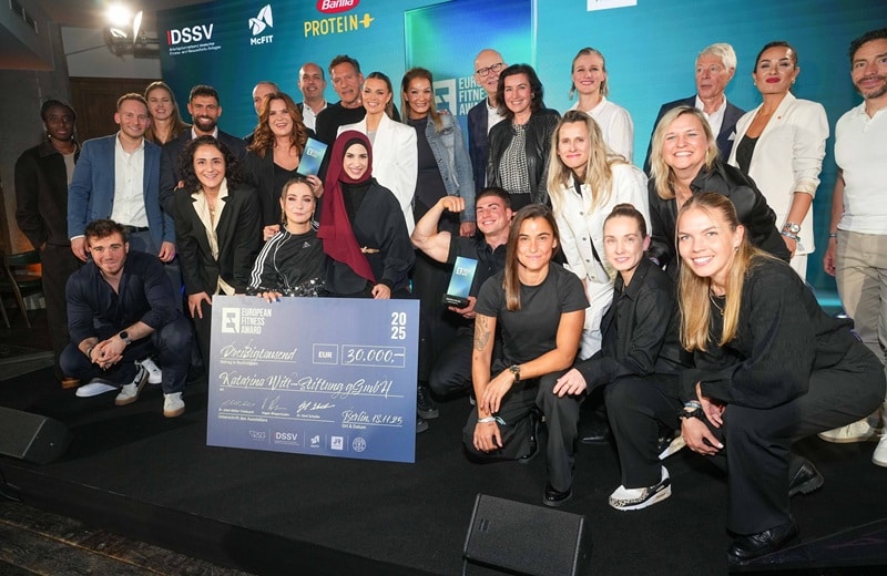 Alle Gewinner der ersten European Fitness Awards vereint (Bild: Brauer Photos / J. Harrell)