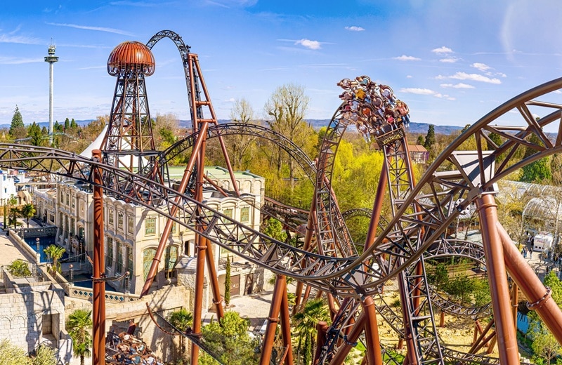 Das neue Achterbahn-Highlight, "Voltron Nevera powered by Rimac" (Bild: Europa-Park)