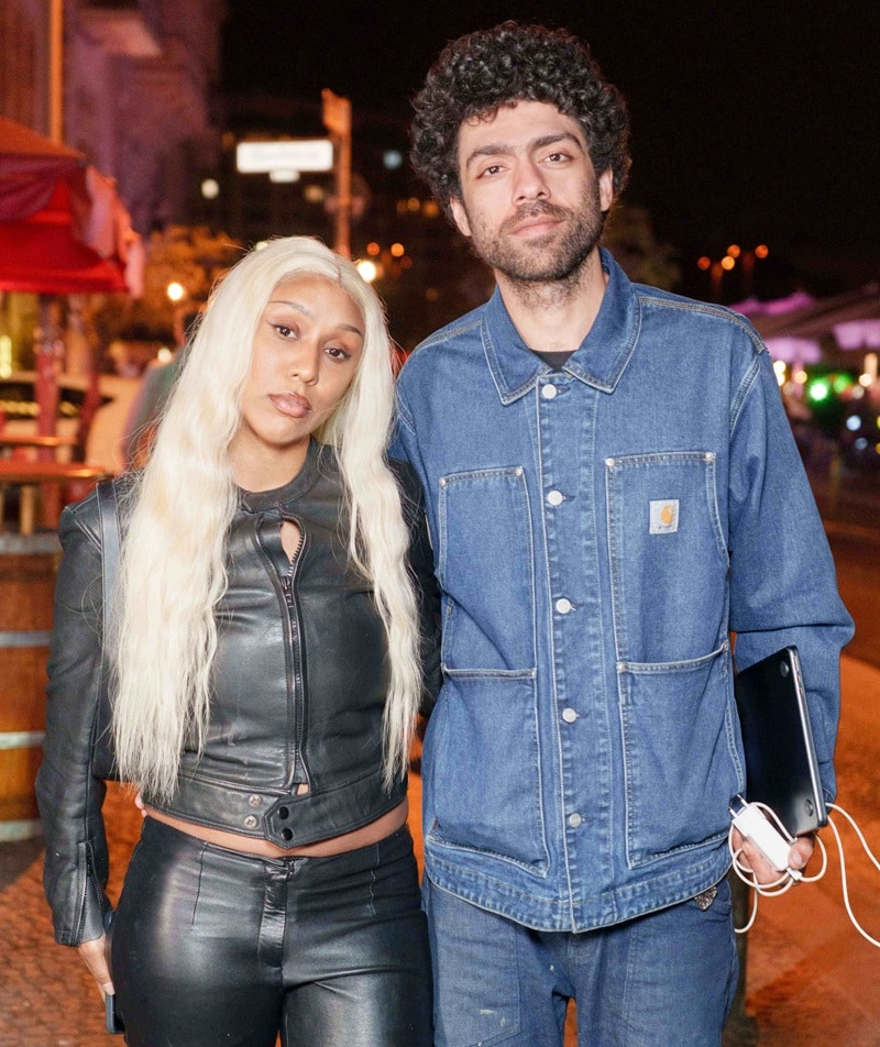 Noah Becker und Freundin Brittany Foushee bei der Gucci-Party am Samstagabend (Bild: Brauer Photos / J. Harrell)